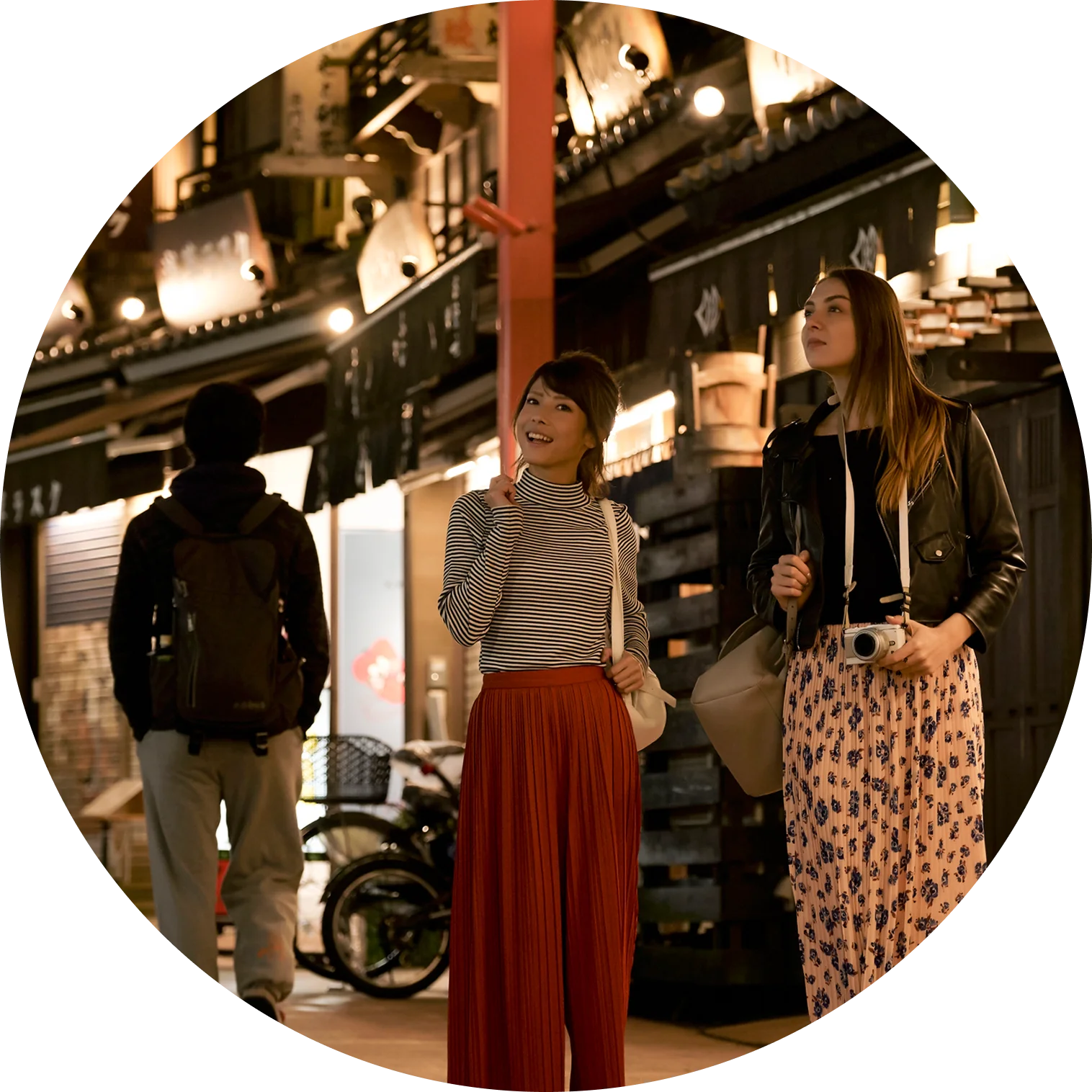 1日で複数店舗をはしごできる!